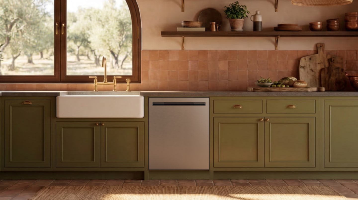 LG 新一代 Built-in Dishwasher 系列官方展示图